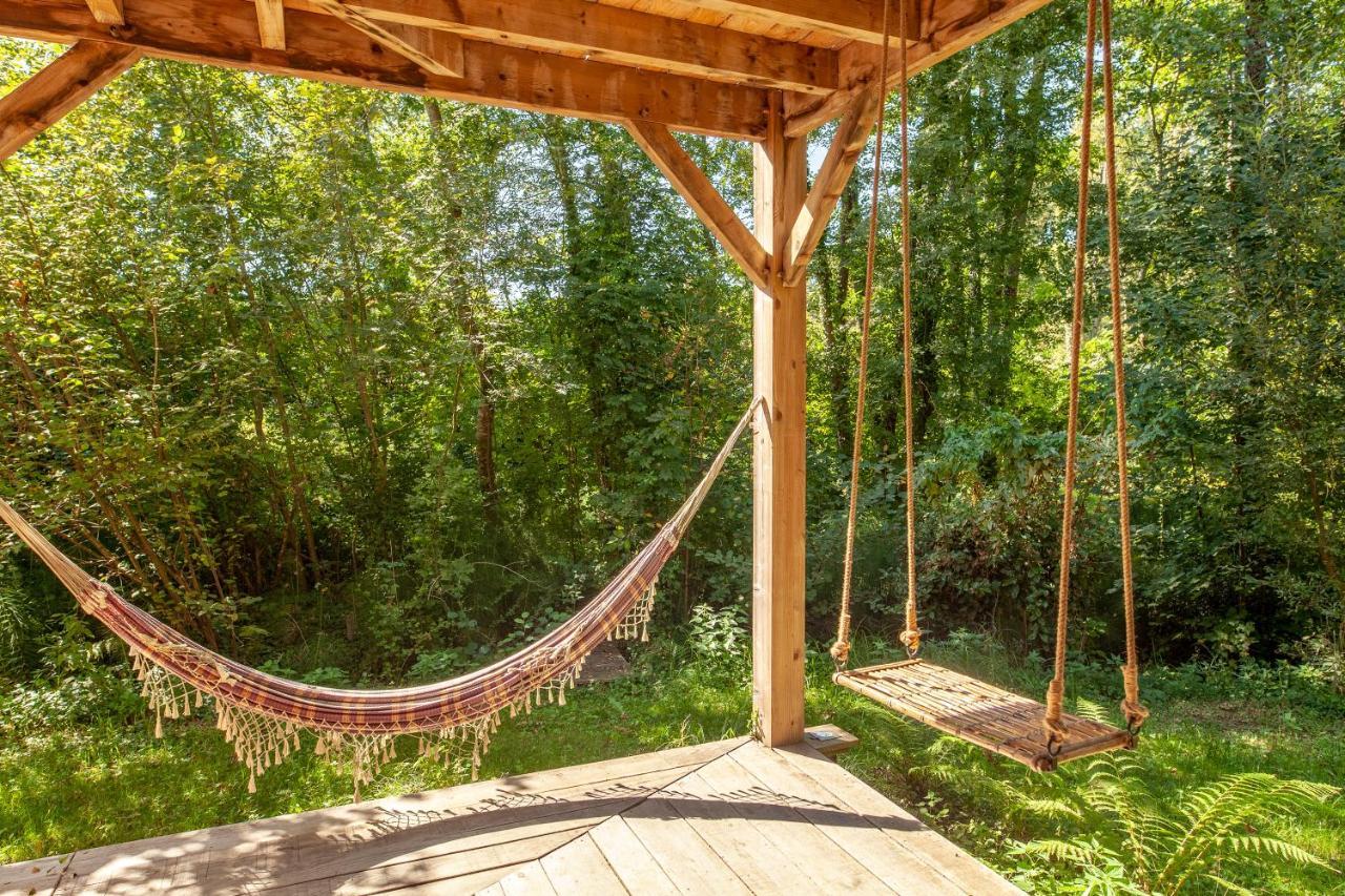 La Cabane Du Moulin Saubion Esterno foto