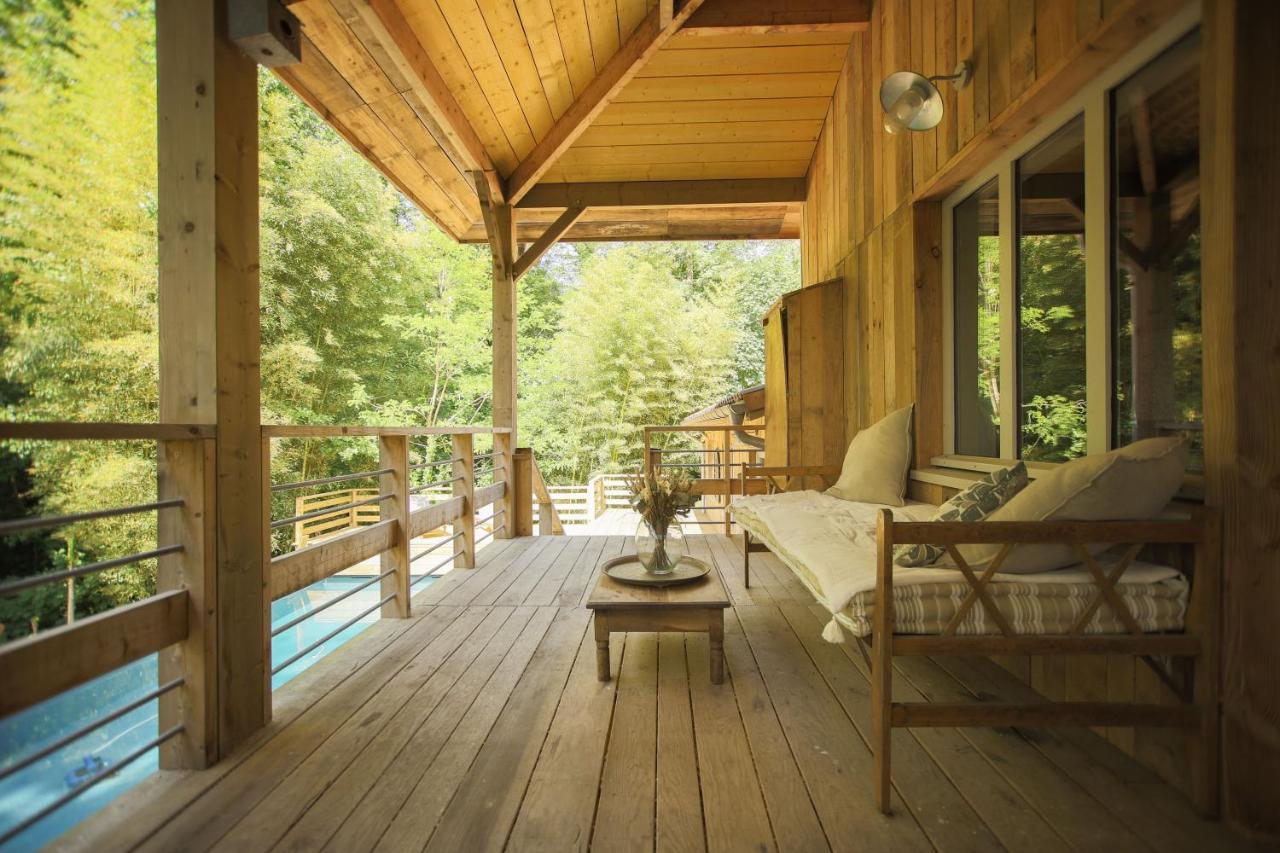 La Cabane Du Moulin Saubion Esterno foto